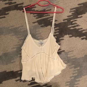Cream tank top